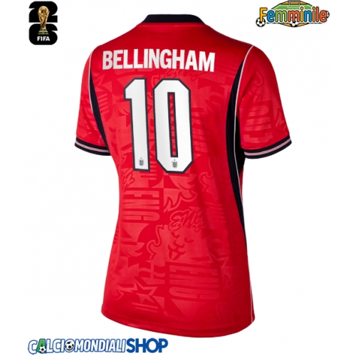 Maglie da calcio Inghilterra Jude Bellingham #10 Seconda Maglia Femminile Mondiali 2026  Manica Corta